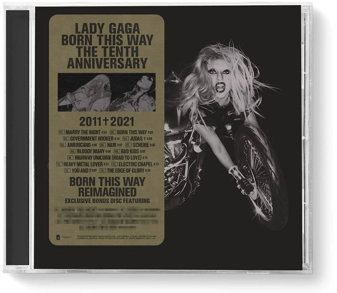 Lady Gaga - Born This Way the Tenth Anniversary - Music & Performance - CD