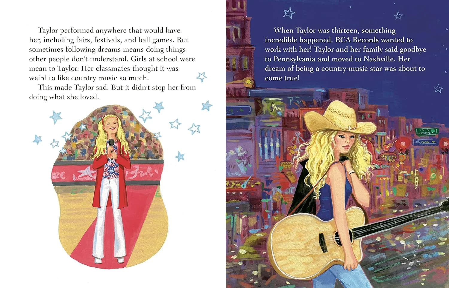 Taylor Swift: a Little Golden Book Biography (Hardcover)
